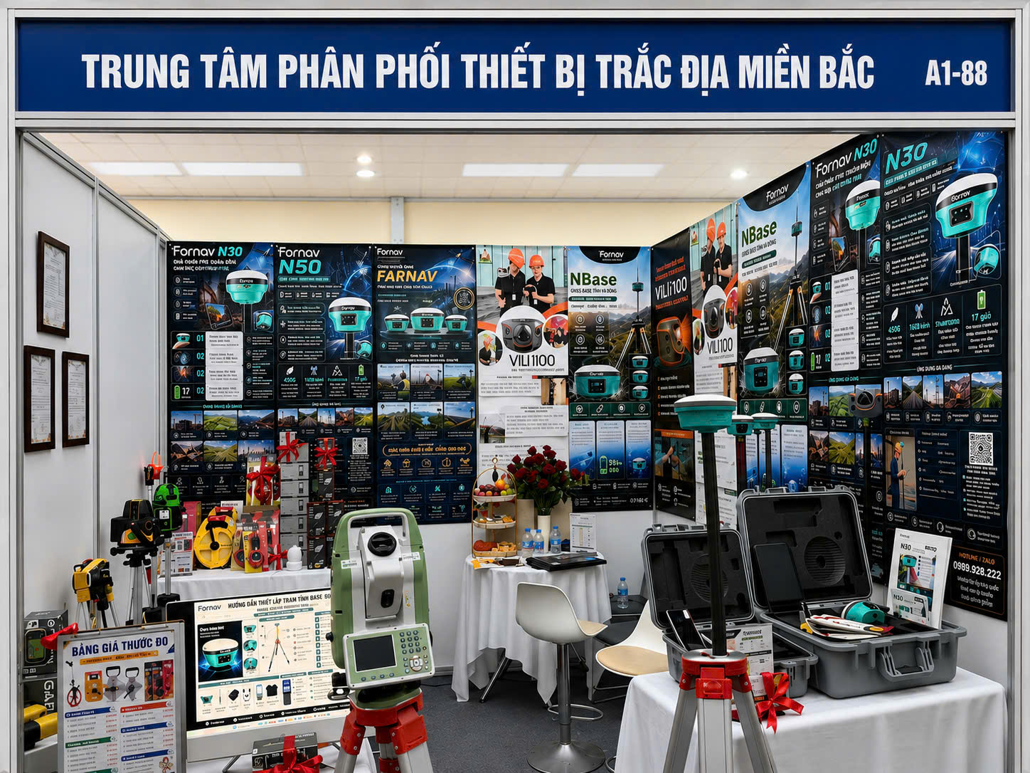 Gian hàng A1-88 FARNAV tại VINAMAC EXPO 2026